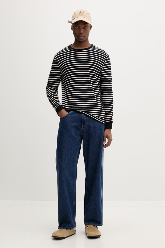 adidas Originals Firebird jeansy regularne męskie KD1499 niebieski SS26