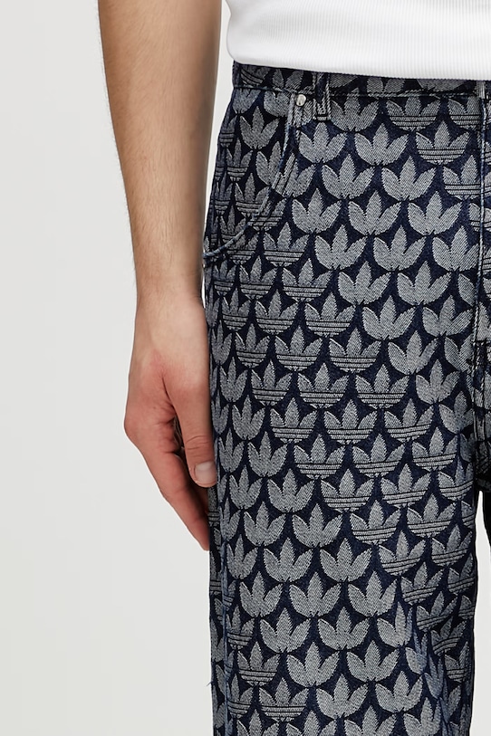 adidas Originals jeansy straight męskie niebieski KD0399