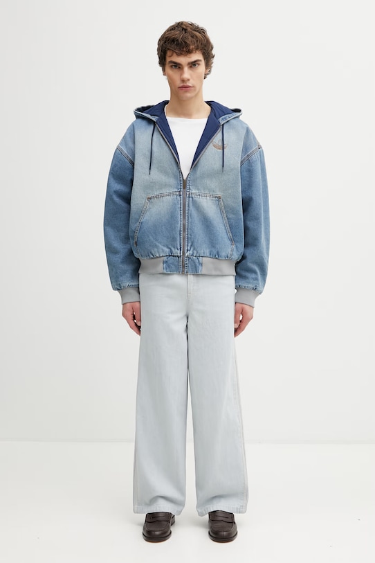 adidas Originals jeansy straight męskie KS6845 niebieski