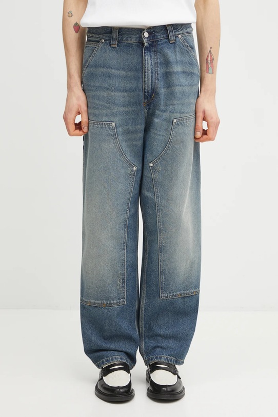 Джинсы Carhartt WIP OG Double Knee Pant голубой I036273.01B7