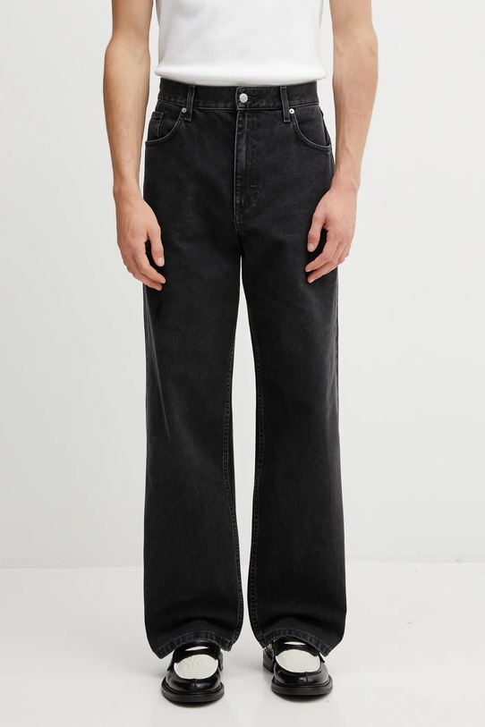 Τζιν παντελόνι Axel Arigato Zine Relaxed-Fit Jeans μαύρο A3550002