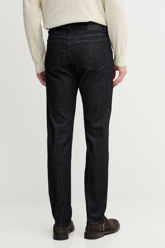 Odzież Trussardi jeansy regularne męskie P400H704831N granatowy