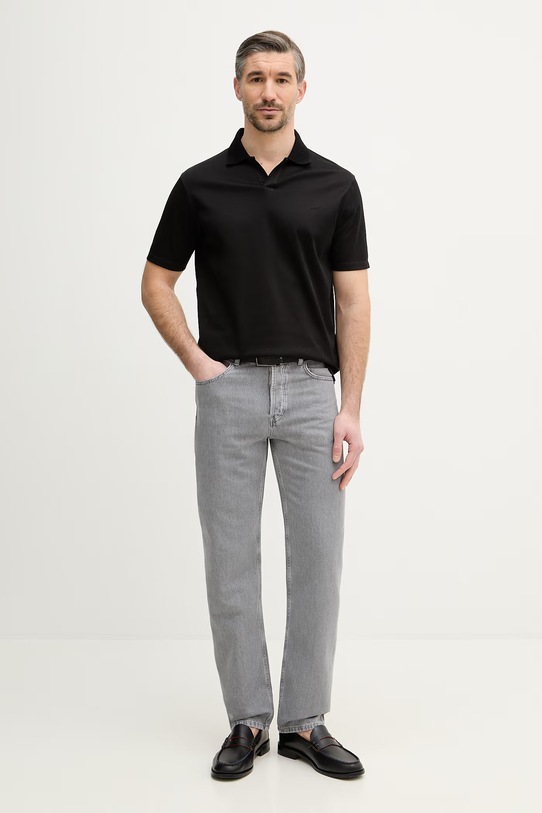 Trussardi jeansy P404H804858N szary SS26