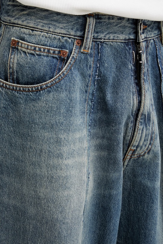 MM6 Maison Margiela джинси relaxed fit чоловічі блакитний SH0LA0011.M30055.961