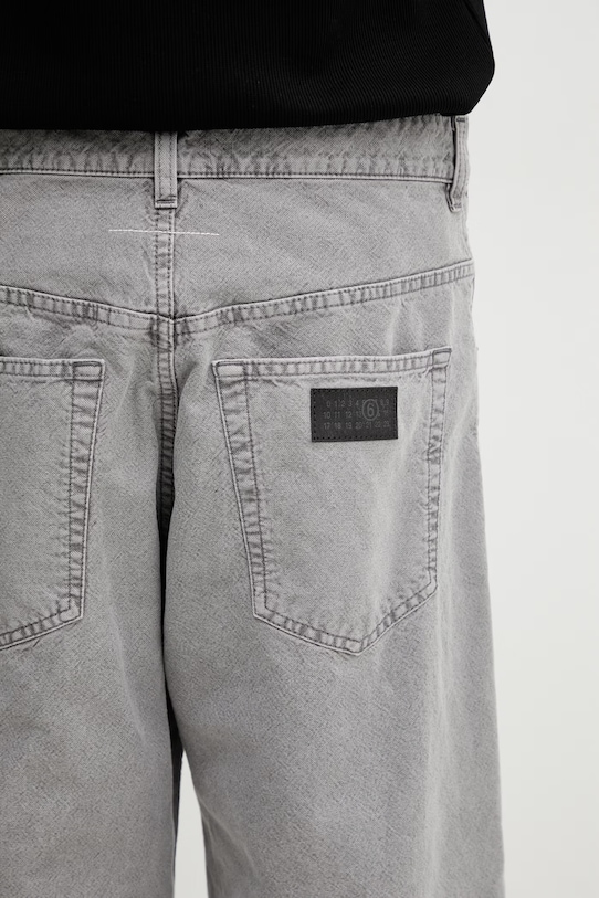 MM6 Maison Margiela rovné džíny pánské šedá SH0LA0036.M35736.854