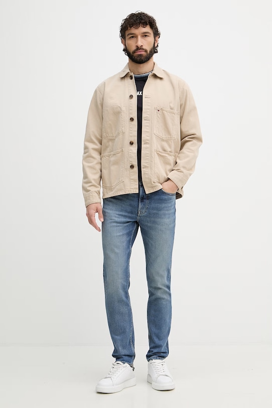 Calvin Klein Jeans rifle slim fit pánske LV04RF742G modrá SS26