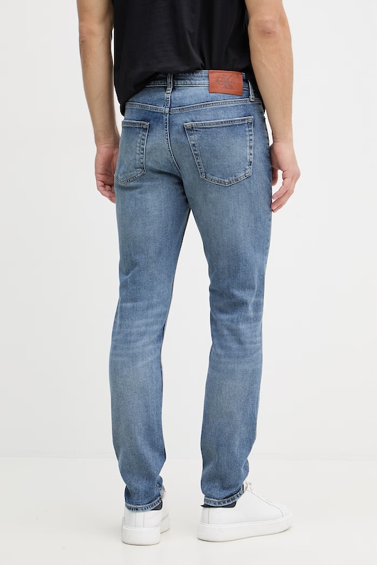 Oblečenie Calvin Klein Jeans rifle slim fit pánske LV04RF742G modrá