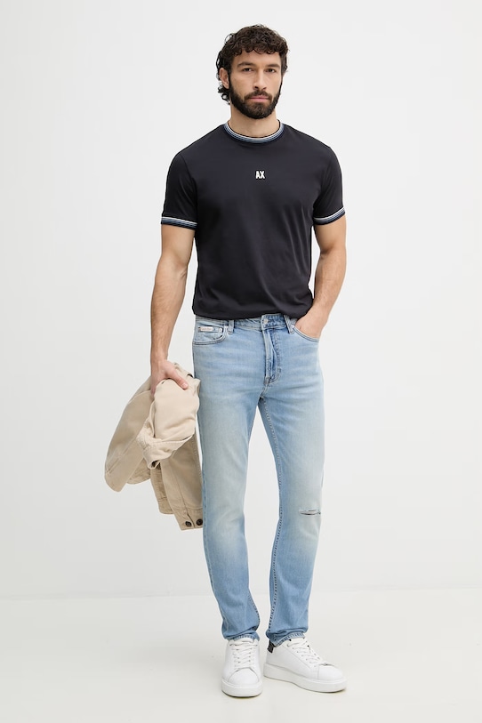 Calvin Klein Jeans rifle slim fit pánske LV04RF743G modrá SS26