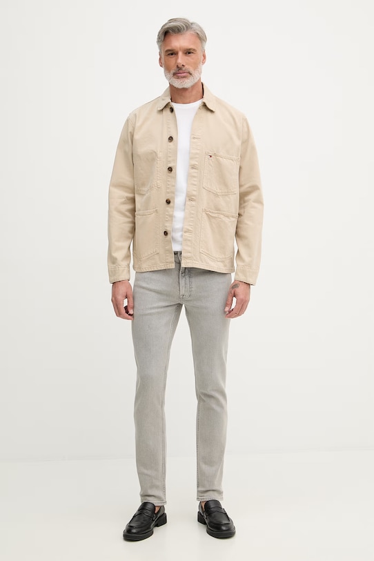 Calvin Klein Jeans rifle slim fit pánske LV04RF752G sivá SS26