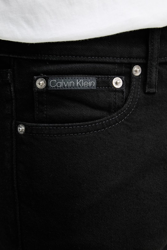 Calvin Klein Jeans slim fit džíny pánské černá LV04RF925G