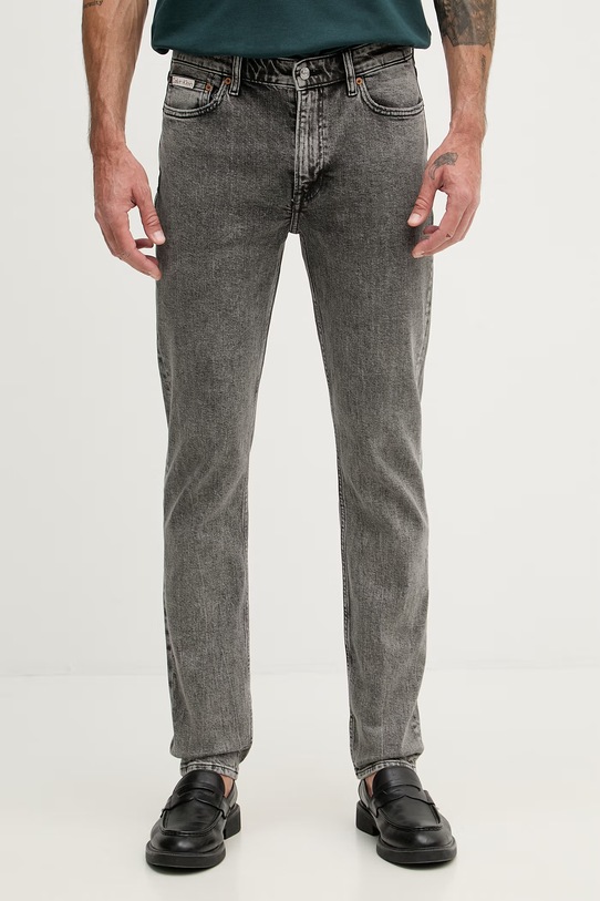 Calvin Klein Jeans slim fit ανδρικά γκρί LV04RF928G