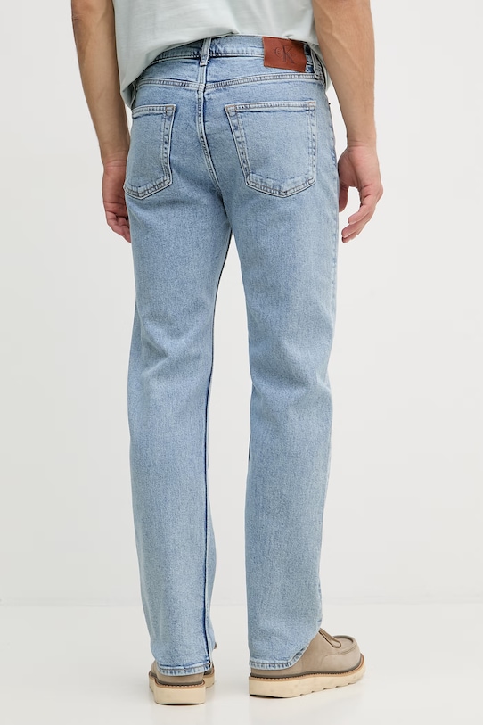 Oblačila Calvin Klein Jeans straight kavbojke moške LV04RF943G modra