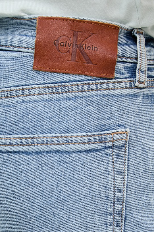 Calvin Klein Jeans straight kavbojke moške modra LV04RF943G