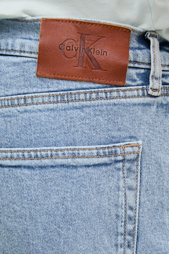 Calvin Klein Jeans straight kavbojke moške modra LV04RF943G