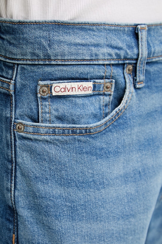 Calvin Klein Jeans jeansy relaxed fit męskie niebieski LV04RF949G