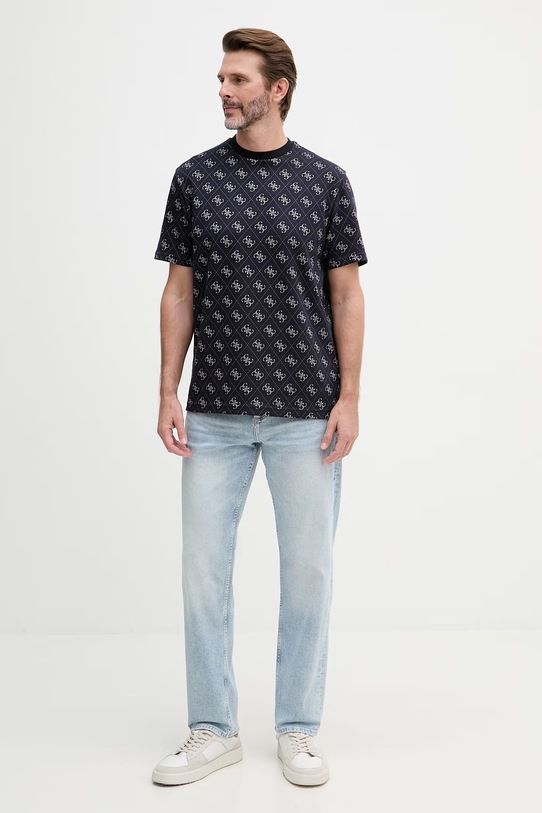 Lindbergh jeansy loose męskie 30.050003LID niebieski SS26