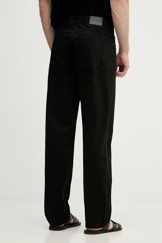 Odzież Lindbergh jeansy loose męskie 30.050003OBD czarny