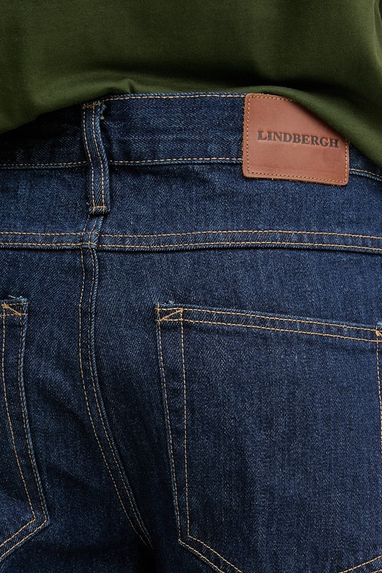 Lindbergh Jeansy loose męskie niebieski 30.050003ORB