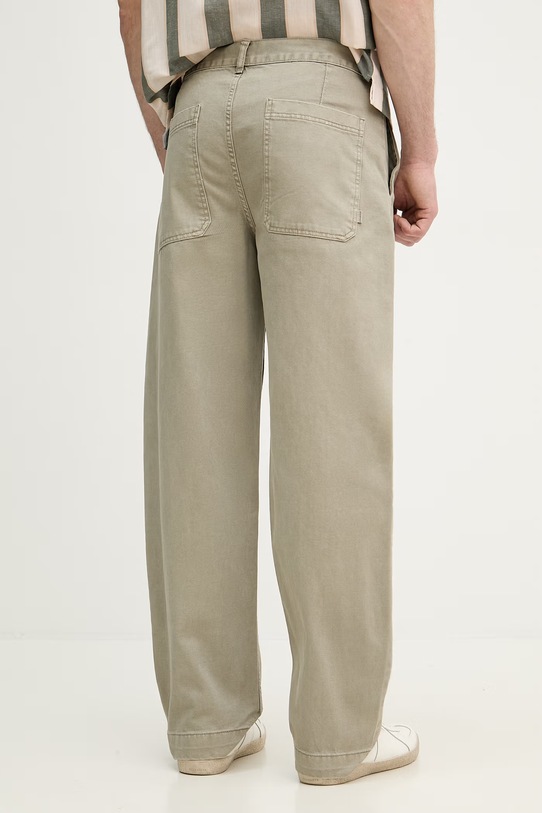 Odzież Lindbergh jeansy relaxed fit męskie 30.060001CD zielony