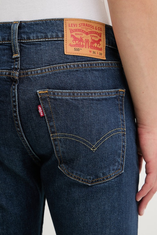 Levi's jeansy 510™ SKINNY niebieski 05510.1405