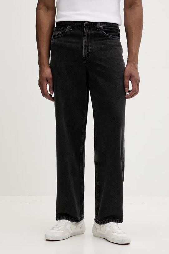 Levi's jeansy relaxed fit męskie 578™ BAGGY czarny A4750.0029
