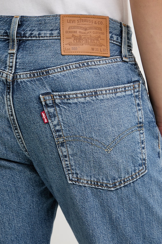 Levi's jeansy 555™ RELAXED STRAIGHT niebieski 000LO.0053