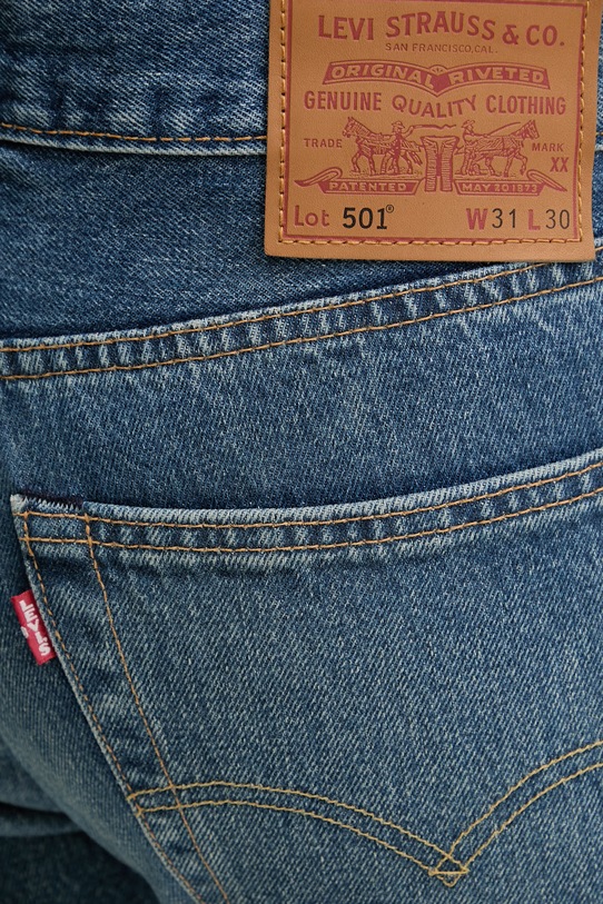 Levi's jeansy 501® LEVIS®ORIGINAL FIT niebieski 00501.3785