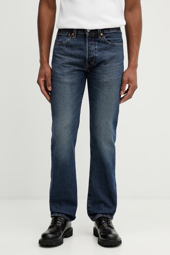 Levi's jeansy 501® LEVIS®ORIGINAL FIT granatowy 00501.3852