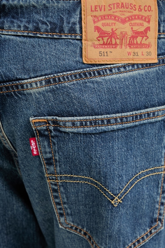 Levi's jeansy 511™ SLIM niebieski 04511.6321