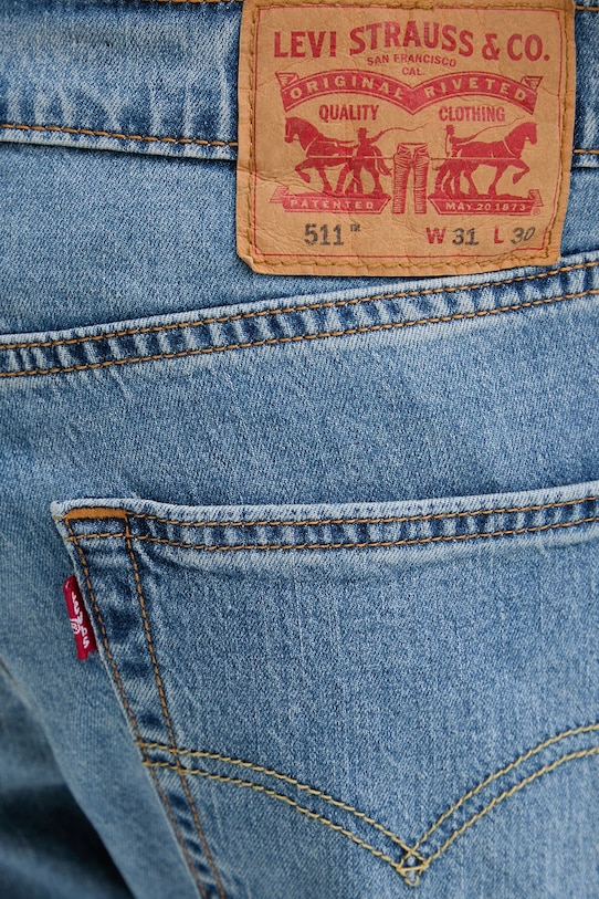 Levi's jeansy 511™ SLIM niebieski 04511.6323
