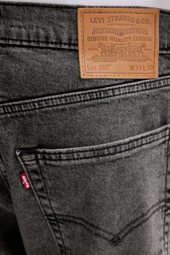 Levi's jeansy 502™ TAPER czarny 29507.1804