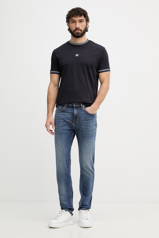 Karl Lagerfeld jeansy męskie KL-JEFF 562850.265508 niebieski SS26