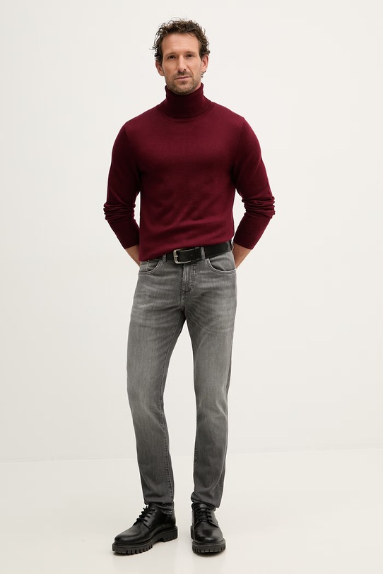 Karl Lagerfeld jeansy skinny męskie KL-JORDAN 562843.265506 szary SS26