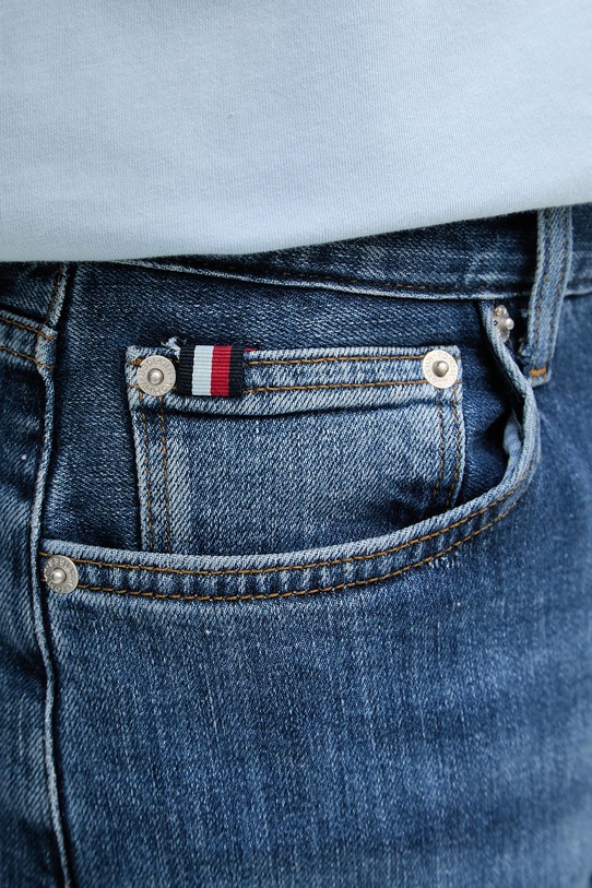 Tommy Hilfiger τζιν slim fit ανδρικά μπλε MW0MW42317
