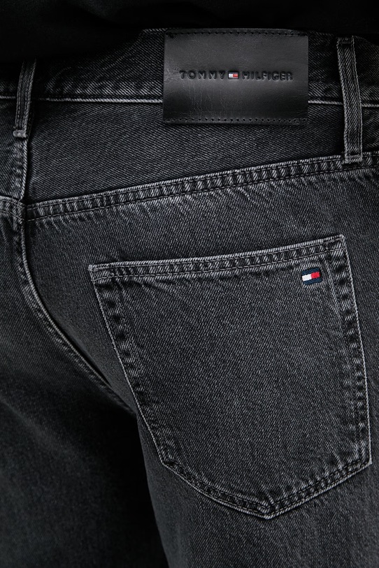 Tommy Hilfiger regularne traperice za muškarce crna MW0MW42325