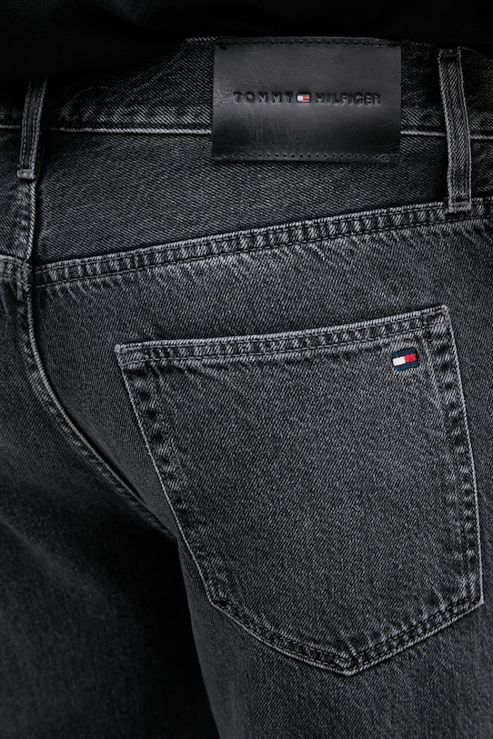 Tommy Hilfiger regularne traperice za muškarce crna MW0MW42325