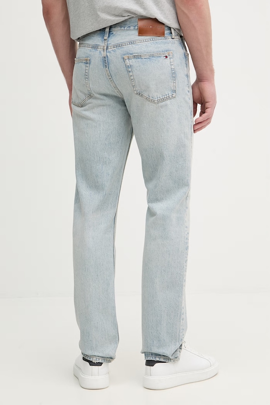 Odzież Tommy Hilfiger jeansy regular męskie MW0MW42331 niebieski