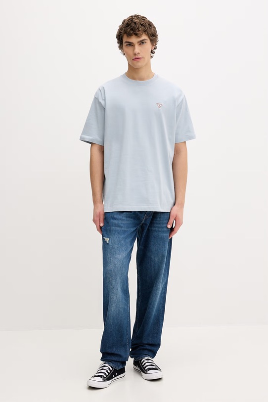 Guess Jeans jeansy relaxed fit męskie M6RA90.D002F granatowy SS26