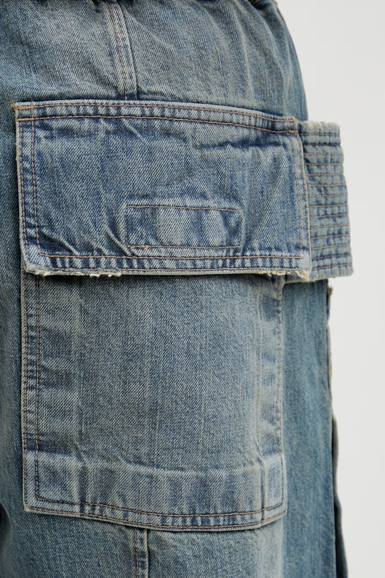 Rick Owens DRKSHDW jeansy DU01F4394.DWB niebieski