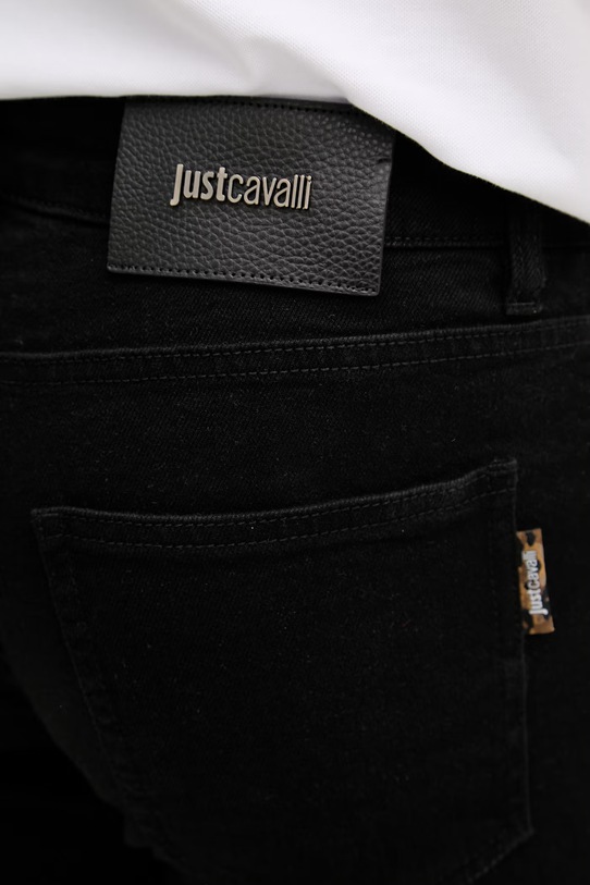 Just Cavalli jeansy slim fit męskie czarny 80OAB5S0.CDWC5