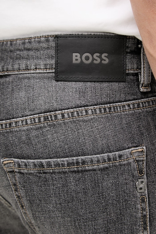 BOSS jeansy męskie Delaware czarny 50557508