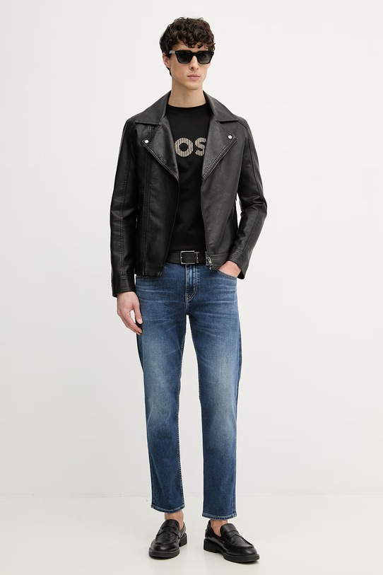 BOSS jeansy regular męskie Re.Maine 50557515 niebieski SS26