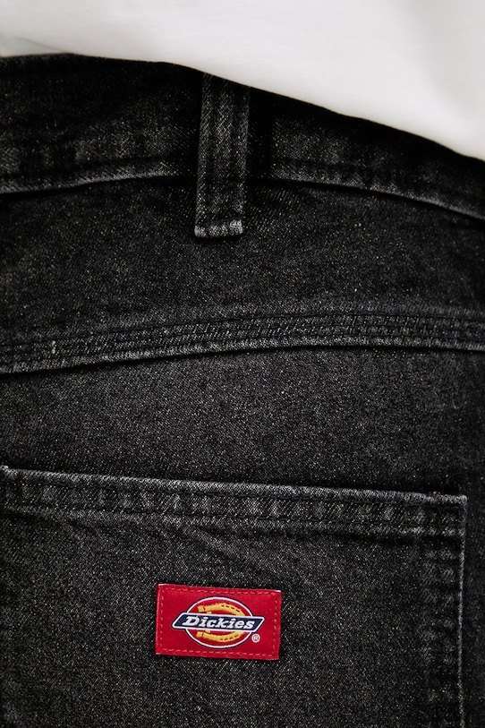 Dickies jeansy relaxed fit męskie czarny DK0A882AL241