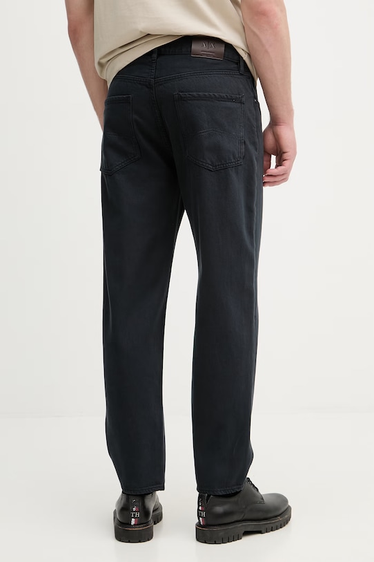Odzież Armani Exchange jeansy loose męskie XM000075.AF24874 granatowy