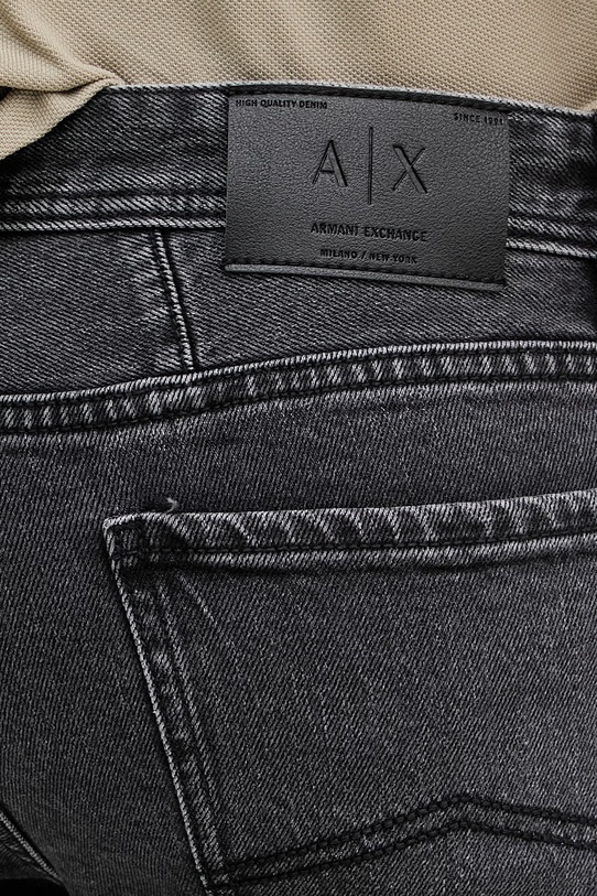 Armani Exchange rifle skinny pánske sivá XM001512.AF22558