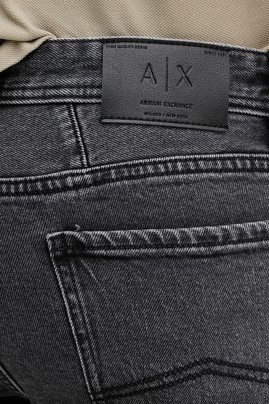 Armani Exchange rifle skinny pánske sivá XM001512.AF22558