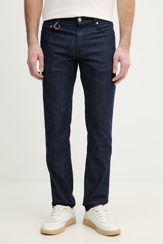 Joop! spodnie z elastanem granatowy 30102777