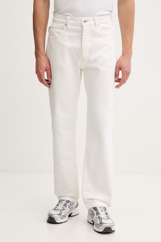 HUGO Blue rifle straight pánske Jonah béžová 50555972