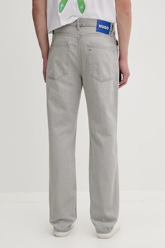 Odzież HUGO Blue jeansy straight męskie Jonah 50556064 szary