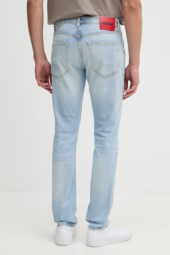 Ρούχα HUGO τζιν ανδρικά HUGO 734 50556047 μπλε